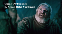 Game Of Thrones 6. Sezon Bilgi Yarışması